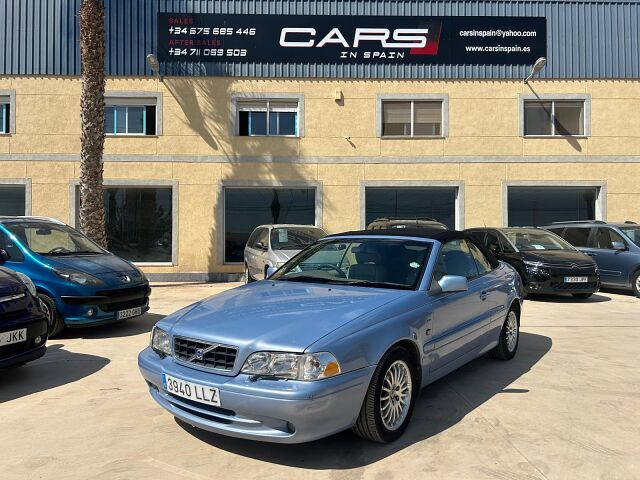 VOLVO C70 CONVERTIBLE 2.0 T AUTO LPG SPANISH RHD IN SPAIN 131000 MILES 2005